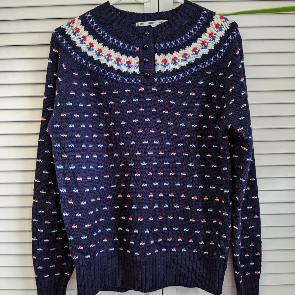 Vintage Brighton Place Sweater.          1